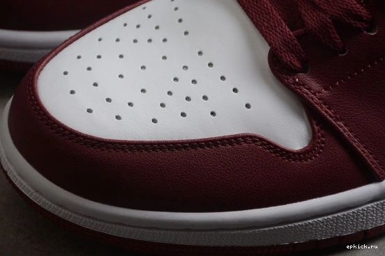 Rep EP Low Jordan 553558-615 1 White 553558-615 Bordeaux 0319